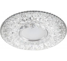 Светильник встраиваемый с LED подсветкой CD942 потолочный MR16 G5.3 прозрачный  32655  Feron