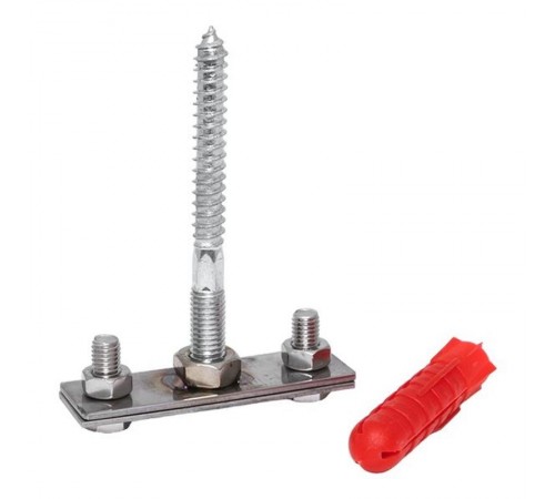 Держатель фасадный для полосы 50 мм, L=100mm Ni EKF PROxima   lp-31508-ni   EKF