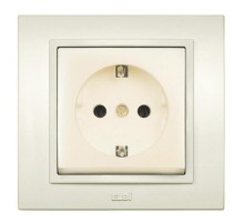 Розетка б/з крем. Zena EL-BI  500-010300-215  EL-BI