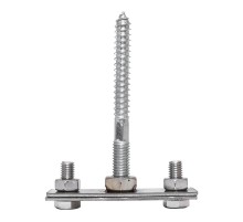 Держатель фасадный для полосы 50 мм, L=100mm Ni EKF PROxima   lp-31508-ni   EKF