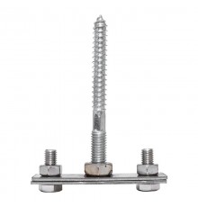 Держатель фасадный для полосы 50 мм, L=100mm Ni EKF PROxima   lp-31508-ni   EKF