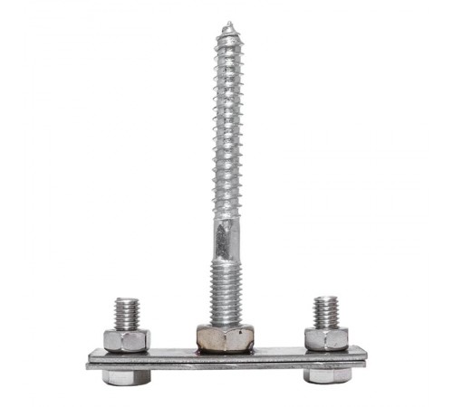 Держатель фасадный для полосы 50 мм, L=100mm Ni EKF PROxima   lp-31508-ni   EKF