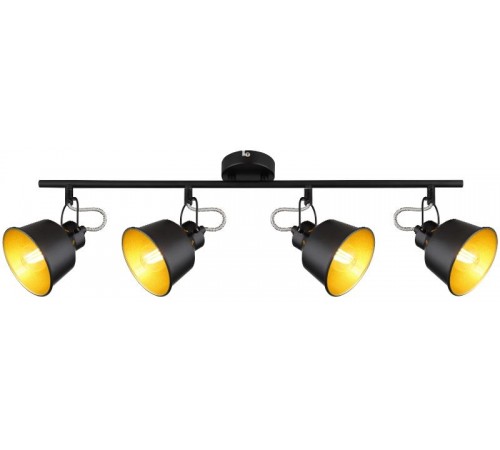 Светильник настенно-потолочный спот Evelyn 7064-704 4 х Е14 40 Вт поворотный  Б0055370  Rivoli