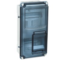 Корпус пластиковый навесной ЩУРн-П 1/8 IP66 PC (400х218х109мм)  MSP1-N-08-55  IEK