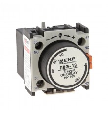 Приставка выдержки времени включения ПВЭ-11 0,1-3сек NO+NC EKF PROxima  ctr-st-11  EKF