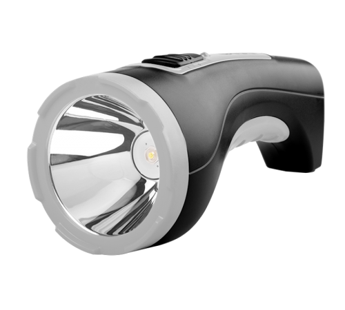 Фонарь прожекторный  AccuF2-L3W-bk (черн.)  2857132  ФАZА