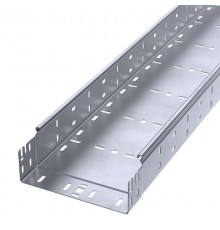 Лоток перфорированный Профи INOX (AISI 316) 200х80x3000 (1,0 мм) (6 м/уп)  PR16.13498  Промрукав