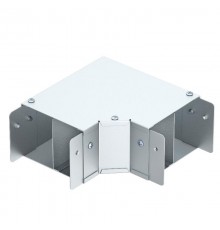 Угловая секция 90° 2-канальная с крышкой 150х75мм, FS (SA6390T-2EC)  6082216  OBO Bettermann