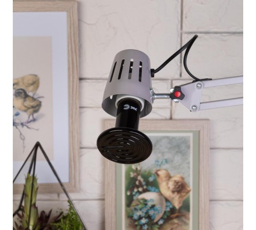 Инфракрасная лампа 100Вт Е27 FITO-100W-НQ керамическая серии CeramiHeat модель RX для брудера, рептилий  Б0052715  ЭРА