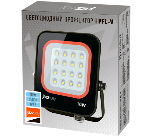Прожектор светодиодный PFL- V 10w 6500K IP65 Jazzway  .5039674  Jazzway