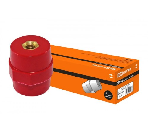 Изолятор SM40 силовой Н40хD40хМ10мм  SQ0807-0044  TDM