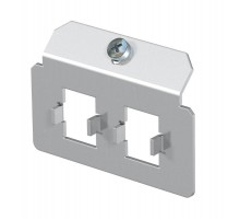 Суппорт для установки модулей в монтажную рамку MTU тип N (сталь) (MTM 2N)  7407816  OBO Bettermann