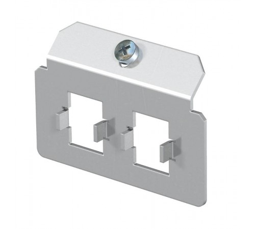 Суппорт для установки модулей в монтажную рамку MTU тип N (сталь) (MTM 2N)  7407816  OBO Bettermann
