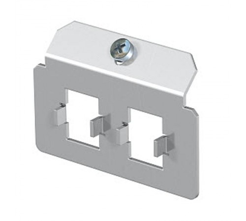 Суппорт для установки модулей в монтажную рамку MTU тип N (сталь) (MTM 2N)  7407816  OBO Bettermann