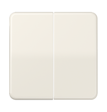 Двойная клавиша для балансирных механизмов выключателей (кнопок), в комплекте с CD95HP (крепежный элемент), возможно IP44; дюропласт; слоновая кость; 