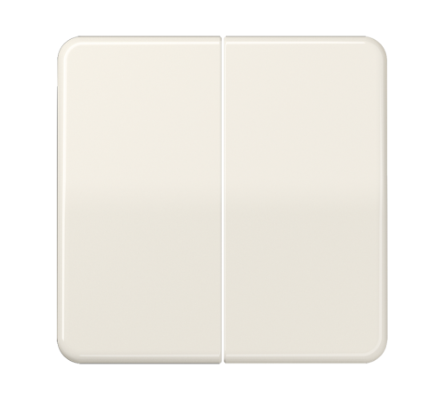 Двойная клавиша для балансирных механизмов выключателей (кнопок), в комплекте с CD95HP (крепежный элемент), возможно IP44; дюропласт; слоновая кость; 