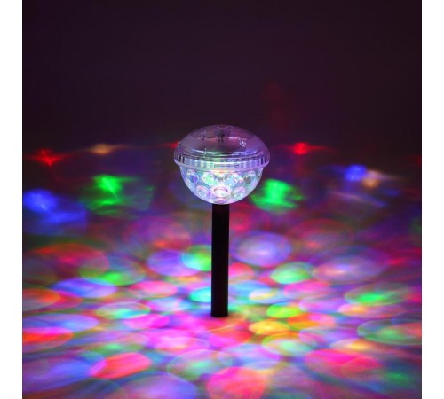 Уличный светильник  ERASF012-32-M Дискошар на солнечной батарее 1 шт.  Б0069215  ЭРА