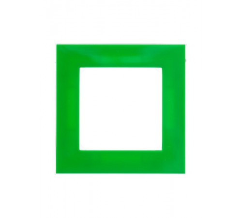 ABB Levit Зелёный / дымчатый чёрный Рамка 1-ая  3901H-A05010 67W  2CHH015010A6067  ABB