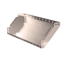 Угол вертикальный внутренний 90 градусов Стандарт INOX (AISI 409) 600х80  PR16.3393  Промрукав