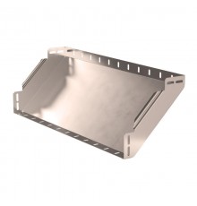 Угол вертикальный внутренний 90 градусов Стандарт INOX (AISI 409) 600х80  PR16.3393  Промрукав