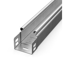 Лоток неперфорированный Стандарт INOX (AISI 304) 50х50х3000 (0,8 мм) (3 м/уп)  PR16.2325  Промрукав