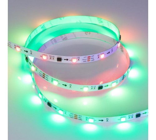 Светодиодная лента SPI-B30-10mm 12V RGB-PX3 (7.2W/m, IP20, 5060, 5m) (Arlight, бегущий огонь)  026368(2)  Arlight