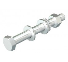 Комплект Болт+Шайба+Гайка M10x80 (SKS 10x80 A4)  6418248  OBO Bettermann