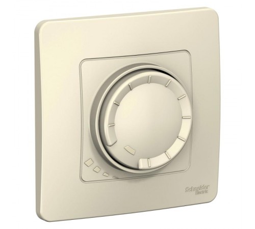 Blanca Молочный С/У Светорегулятор (диммер) поворотно-нажимной 400Вт  BLNSS040012  SE