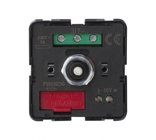 Simon 75 Механизм Светорегулятор поворотно-нажимной (проходной) для люминесцентных и LED-ламп, 230В, S27, S82, S82N, S  75317-39  Simon