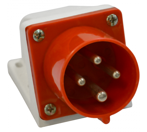 Вилка 524-32А-6h-380AC-3P+PE-IP44  241217  КЭАЗ