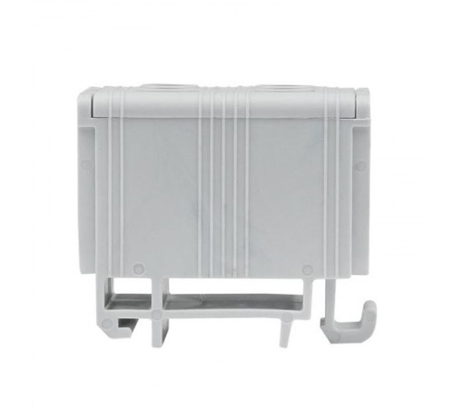 Клемма силовая вводная двойная КСВ 16-50 серая EKF PROxima  plc-kvs2-16-50-grey  EKF