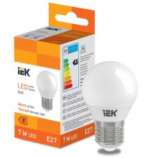 Лампа светодиодная Globe G45 600lm 3000K E27  LL-I-G45-7-230-30-E27  IEK