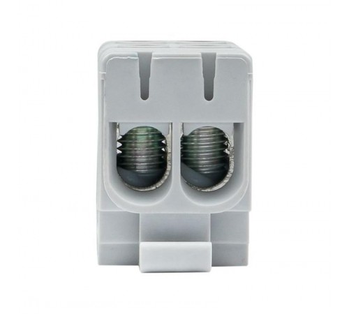 Клемма силовая вводная двойная КСВ 16-50 серая EKF PROxima  plc-kvs2-16-50-grey  EKF