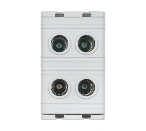 Клемма силовая вводная двойная КСВ 16-50 серая EKF PROxima  plc-kvs2-16-50-grey  EKF