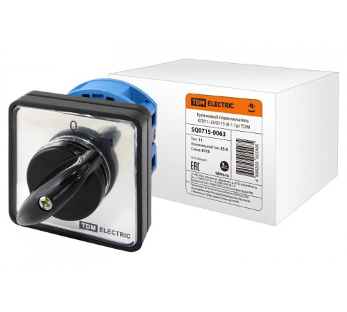 Кулачковый переключатель КПУ11-25/0115   SQ0715-0063  TDM