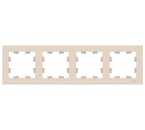 AtlasDesign Бежевый Рамка 4-ая, универсальная  ATN000204  SE