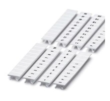 Маркировка для клемм, ширина 5 мм, знак заземления в круге, вертикальная ориентация, 1шт.= полоса из 10 маркеров  NUPUTUK-5-PEV  DKC