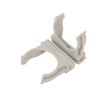 Крепеж-клипса для трубы  40 мм серая (5 шт./уп.)  28-0140-4  Rexant