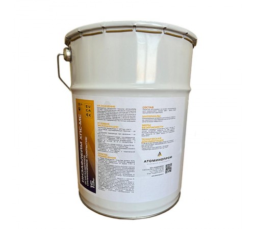 Покрытие огнезащитное для металлоконструкций, водный растворитель, метал. ведро 20 кг, 500071  ИНЗАФЛЕЙМ-ХПС-МВ   Ostec