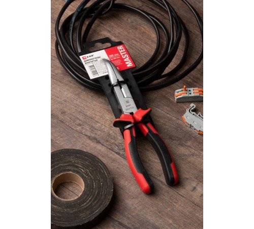 Длинногубцы изогнутые Master 200 мм EKF Basicdgi-200-masEKF