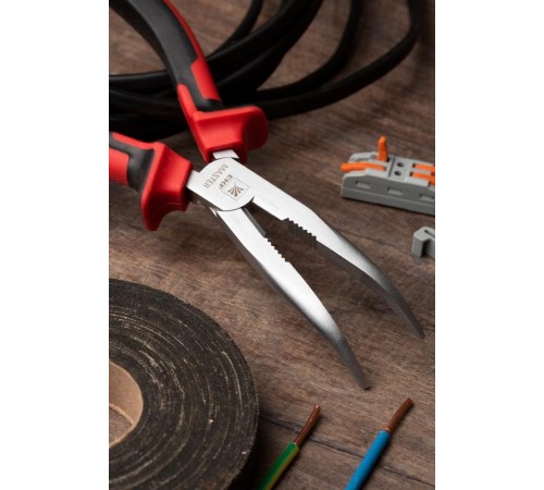 Длинногубцы изогнутые Master 200 мм EKF Basicdgi-200-masEKF