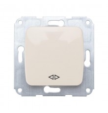 DEA Переключатель 1кл перекрест. с/у 10А мех. Беж  KR-78-0238  Kranz