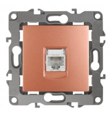 Розетка телефонная 12-3105-14 RJ11,  медь  Б0019344  ЭРА