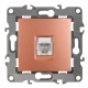 Розетка телефонная 12-3105-14 RJ11,  медь  Б0019344  ЭРА
