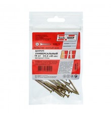 Саморез ШУж 3,0х45 пот. гол. (18 шт) - пакет ( 0,027 кг)  136366  Tech-KREP