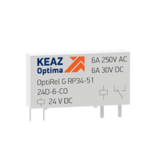 Реле промежуточное OptiRel G RP34-51-12D-6-CO 281142  КЭАЗ