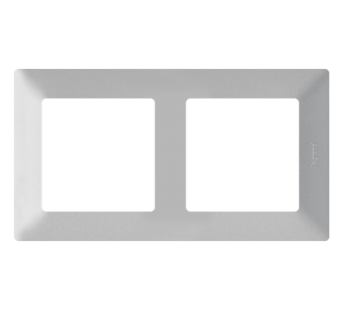 Valena LIFE Алюминий Рамка 2-ая  754132  Legrand
