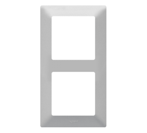 Valena LIFE Алюминий Рамка 2-ая  754132  Legrand