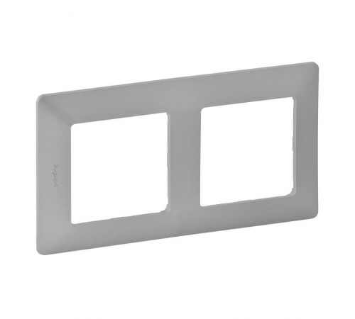 Valena LIFE Алюминий Рамка 2-ая  754132  Legrand