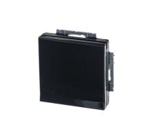 Розетка SCHUKO 16А 250В с крышкой, серия solo/future, цвет антрацит  2018-0-1486   2CKA002018A1486  ABB